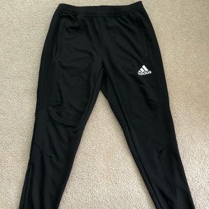 Adidas Tiro 17 Solid Black Track Pants